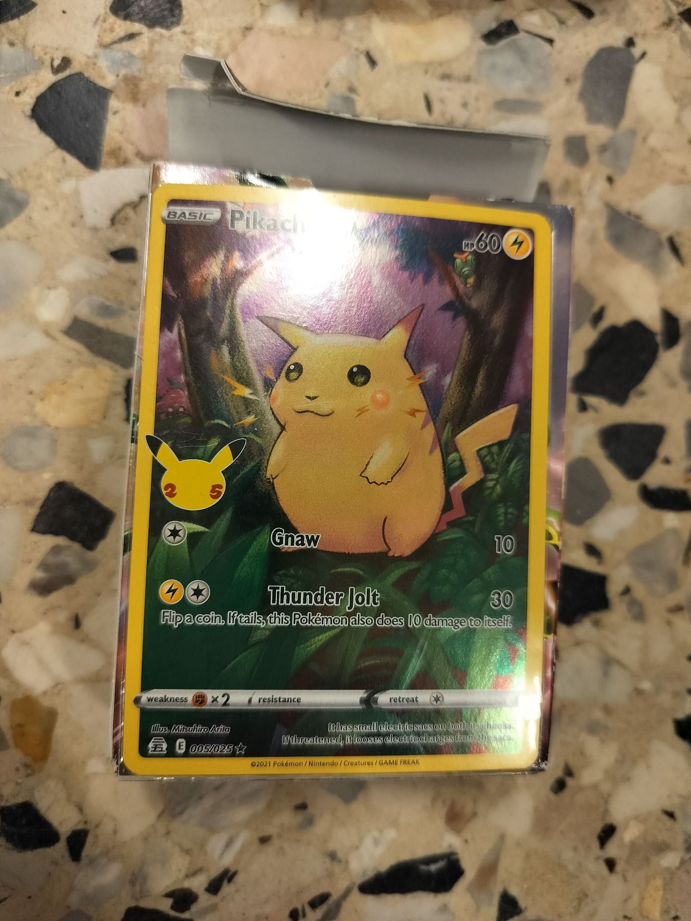 Pikachu Pokémon TCG kort